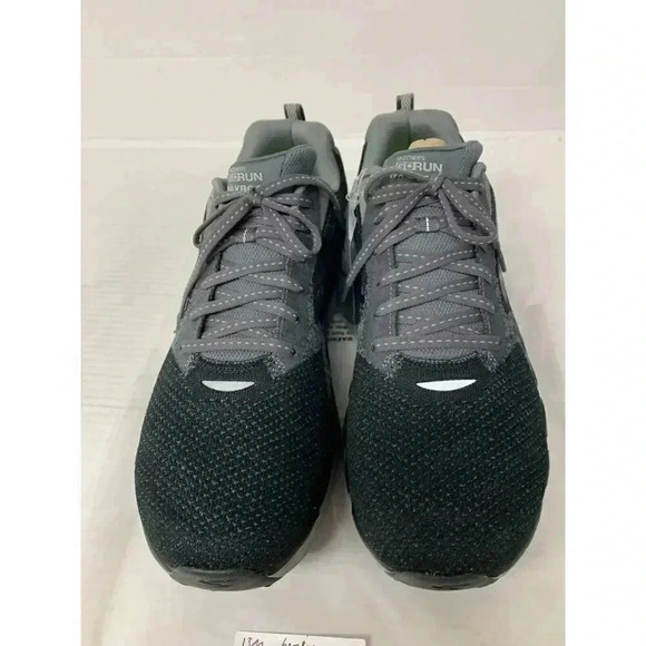 .1375 Skechers Go-Run, Black/Gray, Mens Running Shoes-US 13 Mens - Picture 2 of 6